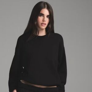 Skims Classic Cotton Fleece Crewneck